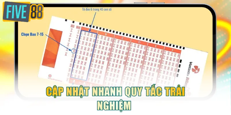 Cập nhật nhanh quy tắc trải nghiệm