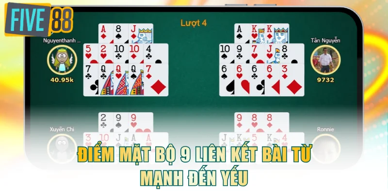 Điểm mặt bộ 9 liên kết bài từ mạnh đến yếu